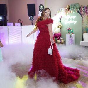 Red Princess Dress